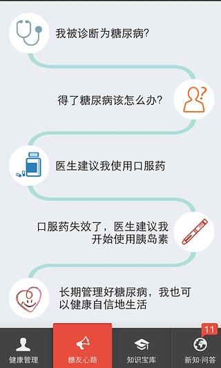 糖尿病心天地截图