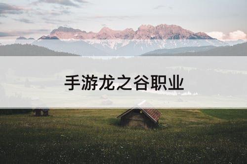 手游龙之谷职业