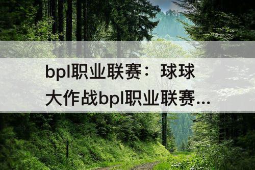 bpl职业联赛:球球大作战bpl职业联赛2016