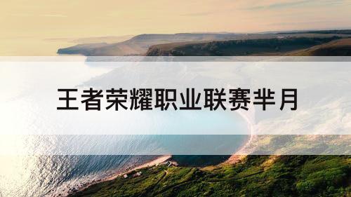 王者荣耀职业联赛芈月