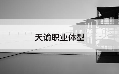 天谕职业体型