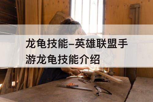 龙龟技能-英雄联盟手游龙龟技能介绍