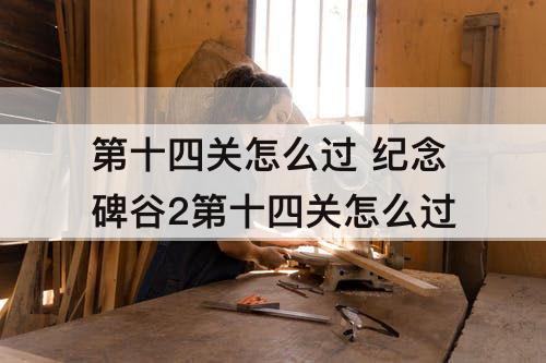 第十四关怎么过 纪念碑谷2第十四关怎么过