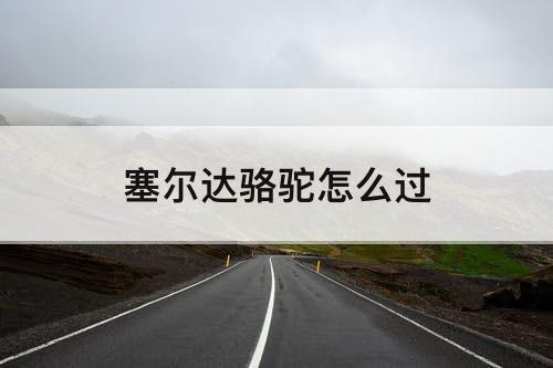 塞尔达骆驼怎么过