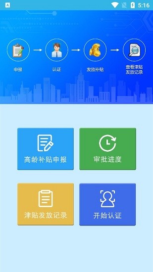 80岁以上老人高龄补贴认证河南省截图