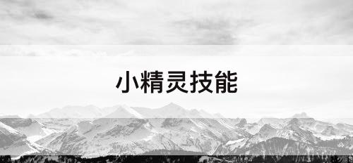 小精灵技能