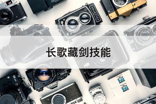 长歌藏剑技能