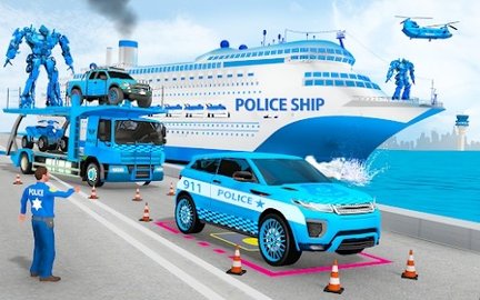 美国警察沙滩车