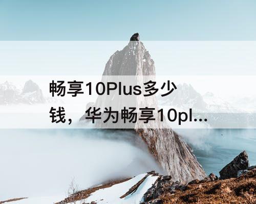 畅享10Plus多少钱，华为畅享10plus多少钱实体店