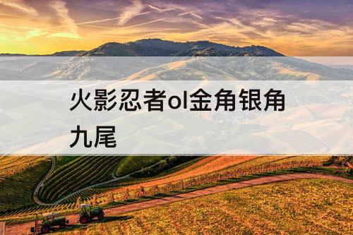 火影忍者ol金角银角九尾