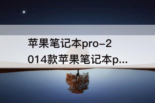 苹果笔记本pro-2014款苹果笔记本pro参数