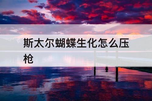 斯太尔蝴蝶生化怎么压枪