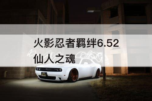 火影忍者羁绊6.52仙人之魂