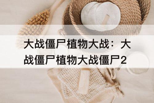 大战僵尸植物大战：大战僵尸植物大战僵尸2