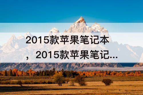2015款苹果笔记本，2015款苹果笔记本macbook air是a什么