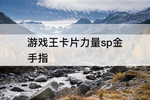 游戏王卡片力量sp金手指