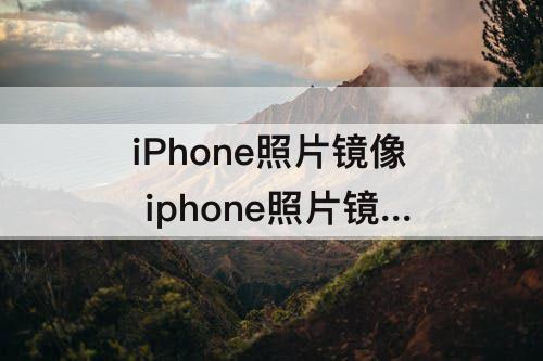 iPhone照片镜像 iphone照片镜像翻转软件