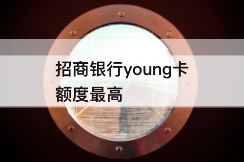 招商银行young卡额度最高