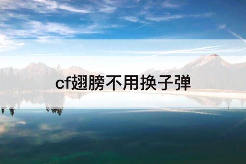 cf翅膀不用换子弹