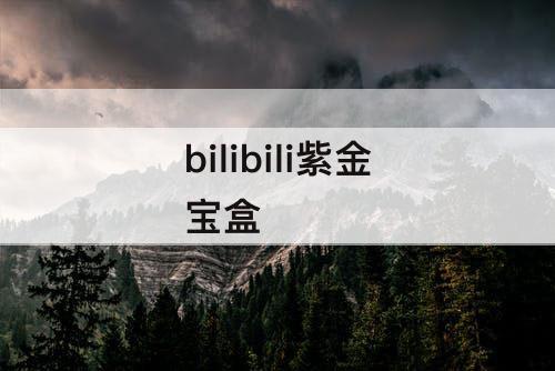 bilibili紫金宝盒