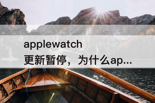 applewatch更新暂停，为什么applewatch更新暂停