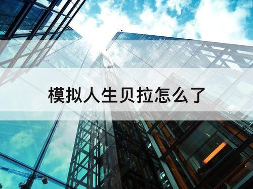 模拟人生贝拉怎么了