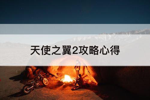天使之翼2攻略心得