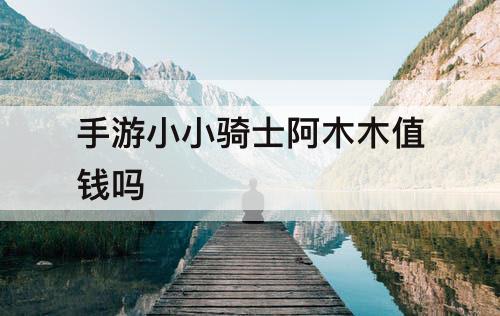手游小小骑士阿木木值钱吗