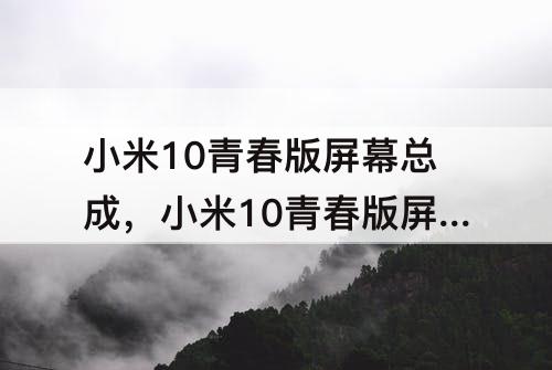 小米10青春版屏幕总成，小米10青春版屏幕总成更换