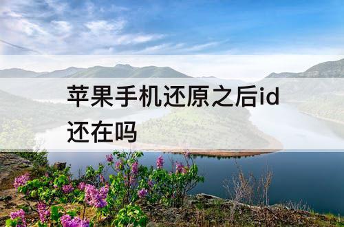 苹果手机还原之后id还在吗