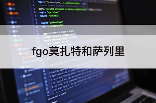 fgo莫扎特和萨列里