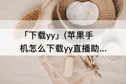 「下载yy」(苹果手机怎么下载yy直播助手)