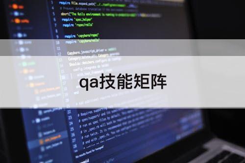 qa技能矩阵